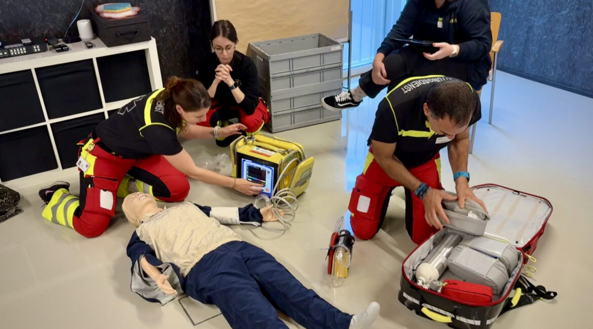 Team-Fortbildung zu Herz- und Kreislaufnotfällen